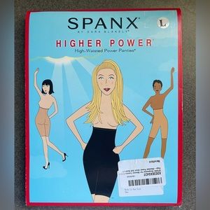 SPANX Higher Power Short Size L NEW, Beige